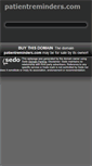 Mobile Screenshot of patientreminders.com